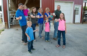 A day in the life of a dairy farm family
