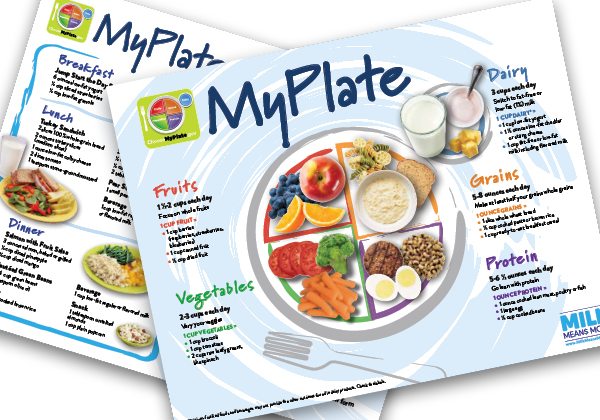 MyPlate for Teens/Adults handout