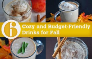 fall budget friendly beverages
